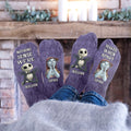 Personalized Nightmare Socks Custom Name Gift for Couples Socks GradoCreations