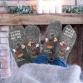 Personalized Couple Mouse Socks Custom Names Gift for Him/Her Socks GradoCreations