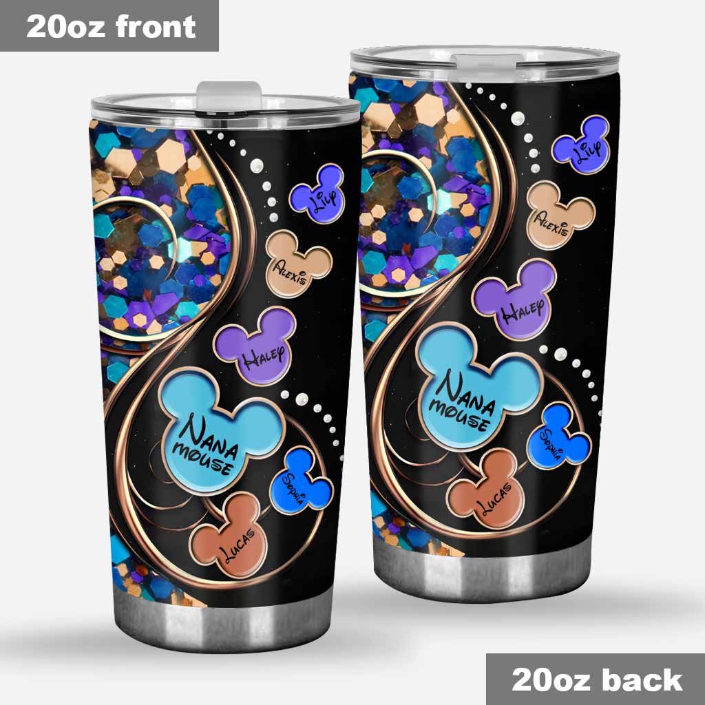 Personalized Grandma Tumbler Custom Name Gift for Nana Tumbler GradoCreations