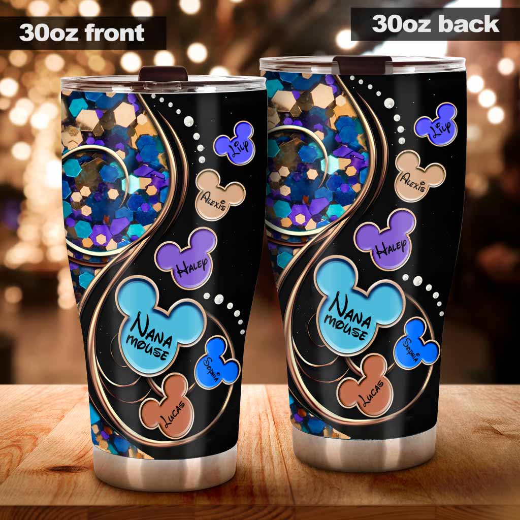 Personalized Grandma Tumbler Custom Name Gift for Nana Tumbler GradoCreations
