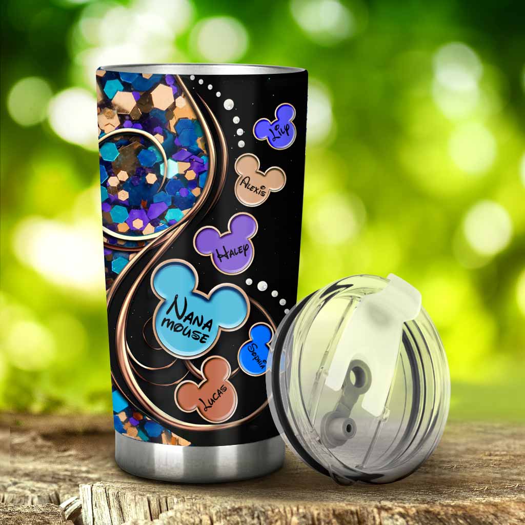 Personalized Grandma Tumbler Custom Name Gift for Nana Tumbler GradoCreations