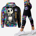 Personalized Pumpkin King Hoodie and Leggings Set for Halloween Hoodie & Leggings GradoCreations