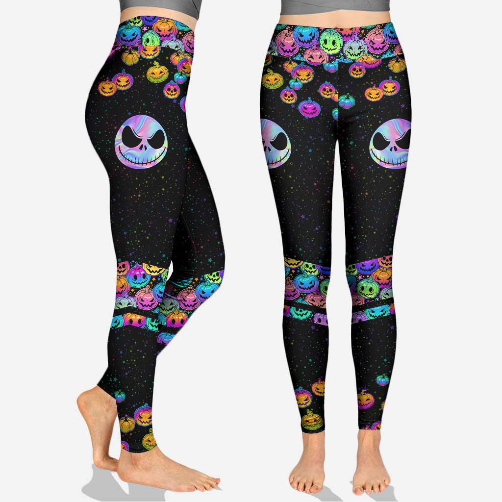 Personalized Pumpkin King Hoodie and Leggings Set for Halloween Hoodie & Leggings GradoCreations