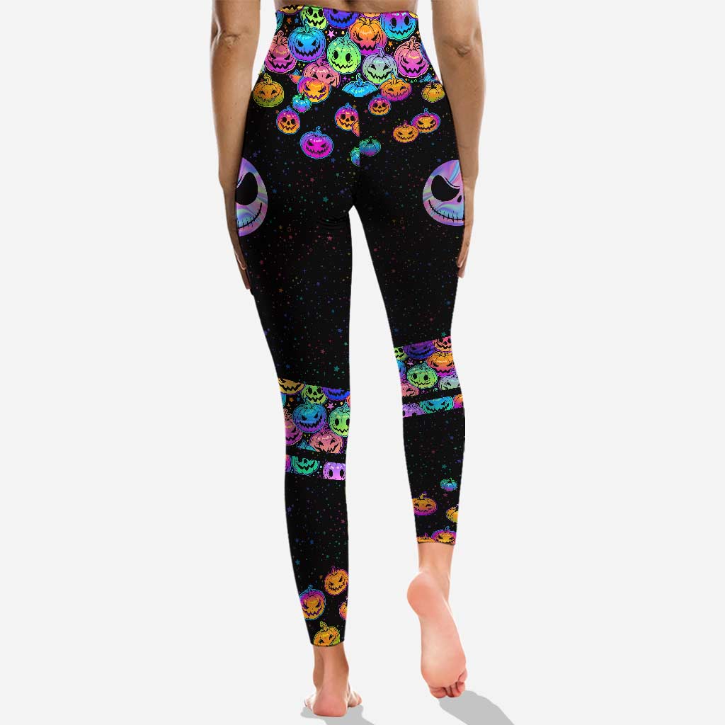 Personalized Pumpkin King Hoodie and Leggings Set for Halloween Hoodie & Leggings GradoCreations