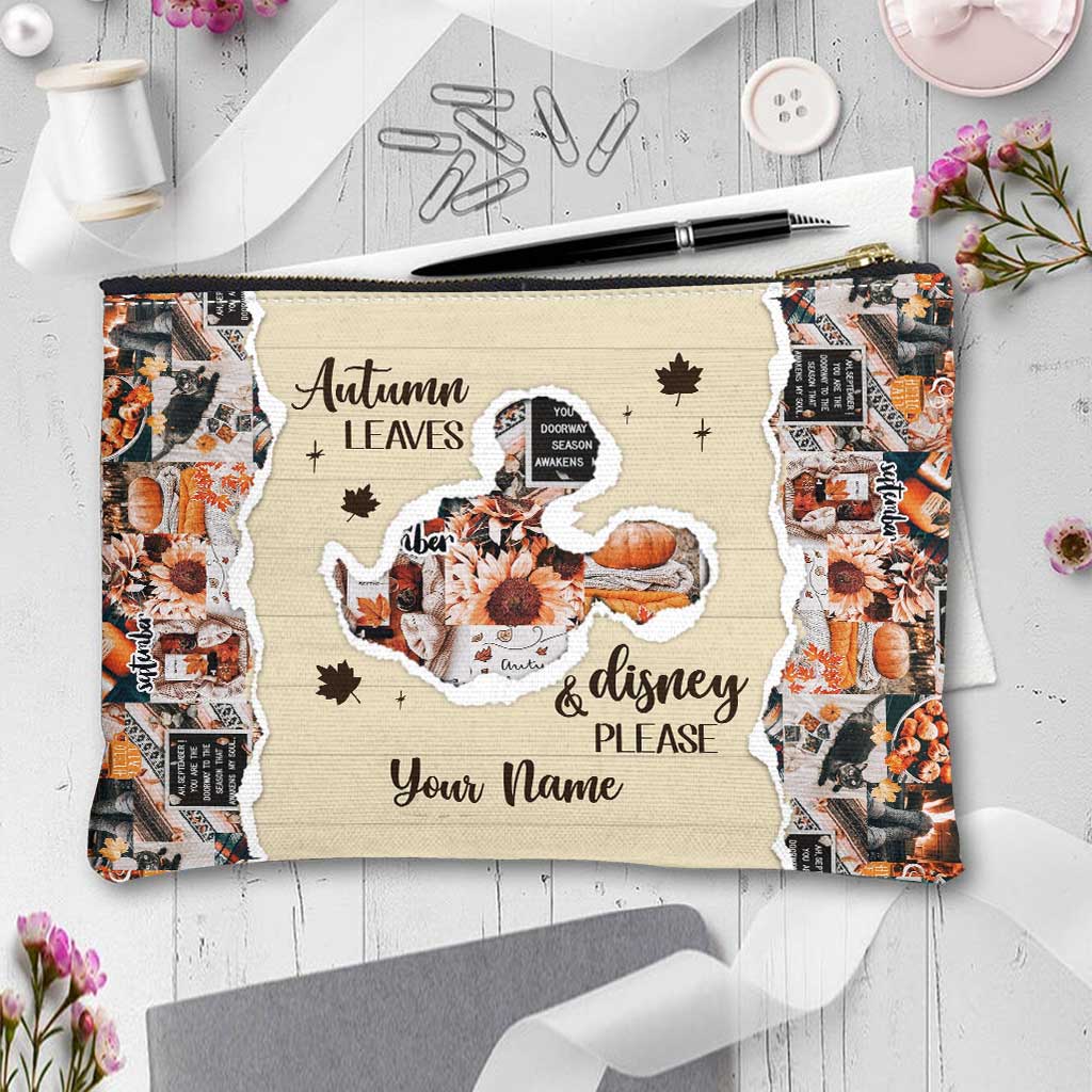 Personalized Fall Mouse Pouch Unique Gift for Women | GradoCreations Pouch GradoCreations