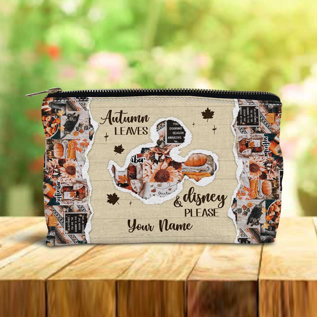 Personalized Fall Mouse Pouch Unique Gift for Women | GradoCreations Pouch GradoCreations