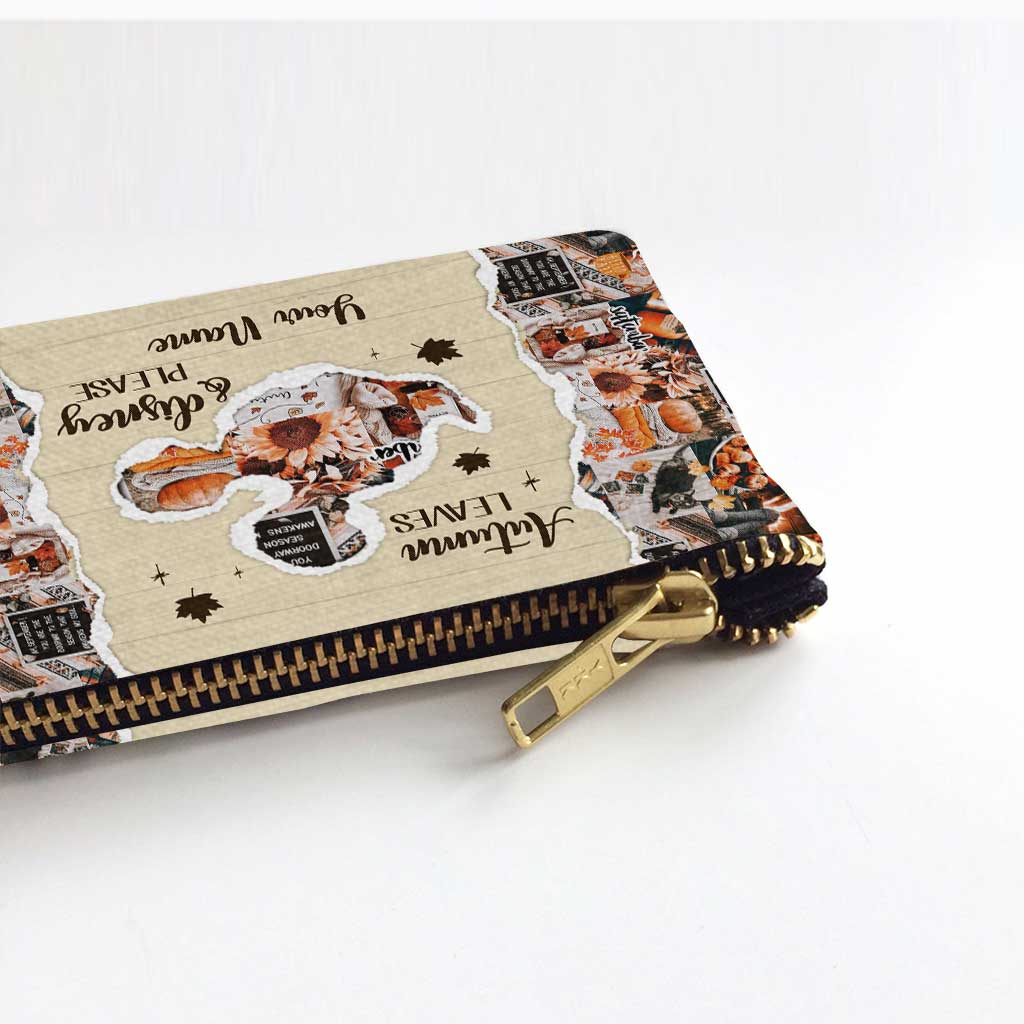 Personalized Fall Mouse Pouch Unique Gift for Women | GradoCreations Pouch GradoCreations