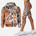 Personalized Fall Hoodie and Leggings Set Gift for Women Hoodie & Leggings GradoCreations