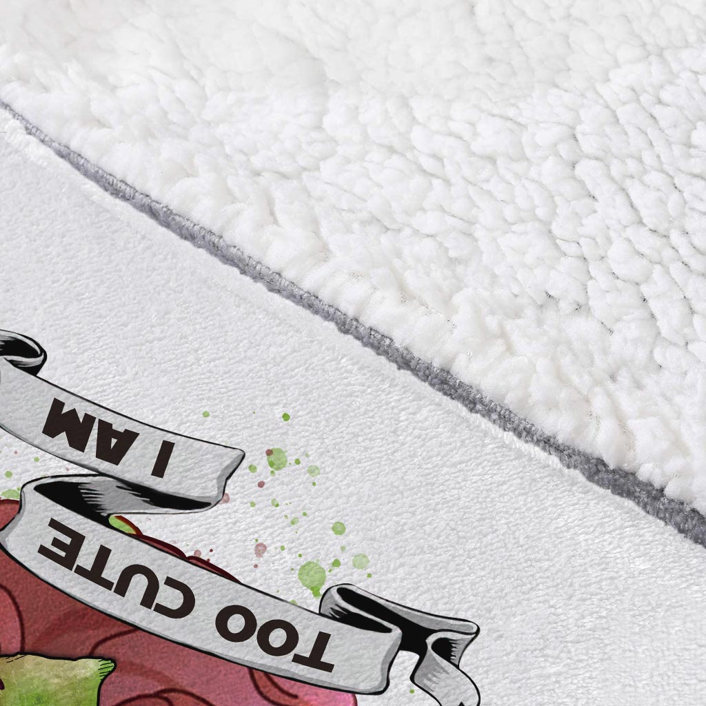Personalized Blanket Hoodie with Custom Name Cute Design for Kids Blanket Hoodie GradoCreations