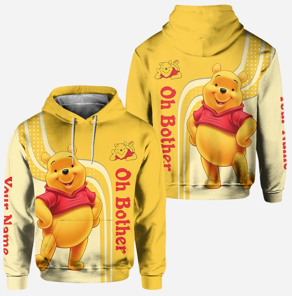 Personalized Winnie the Pooh Hoodie & Leggings Set for Kids Hoodie & Leggings GradoCreations