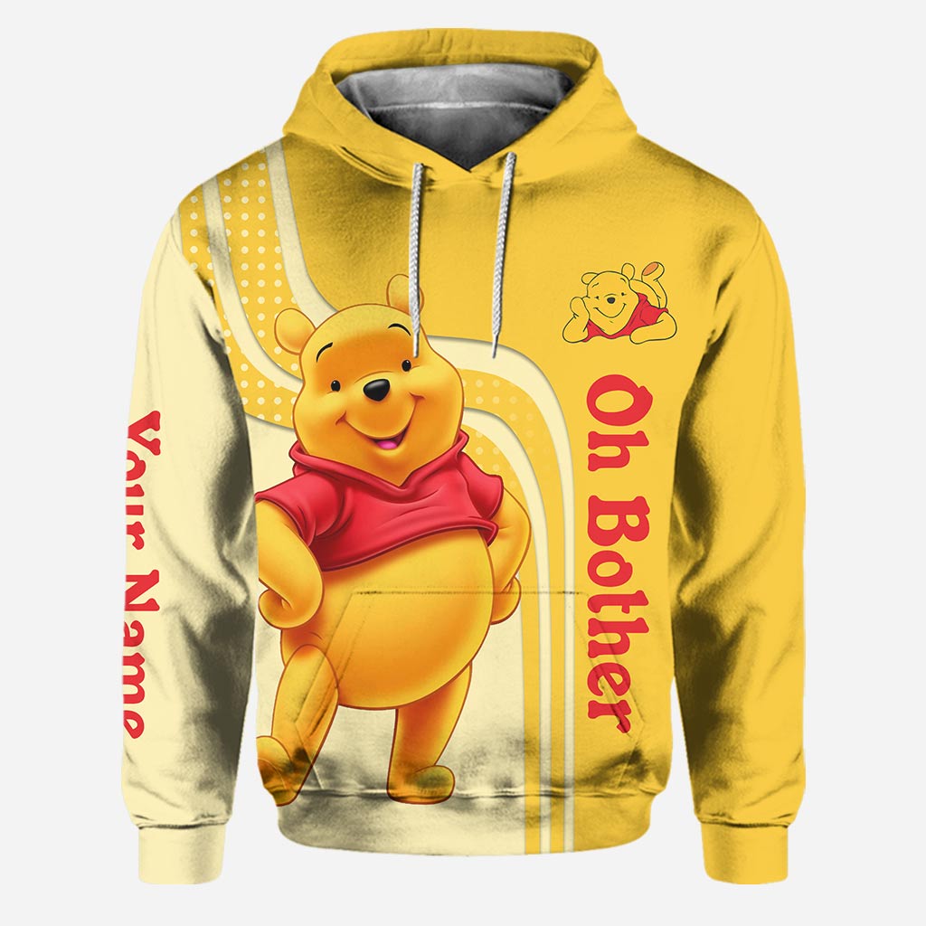Personalized Winnie the Pooh Hoodie & Leggings Set for Kids Hoodie & Leggings GradoCreations