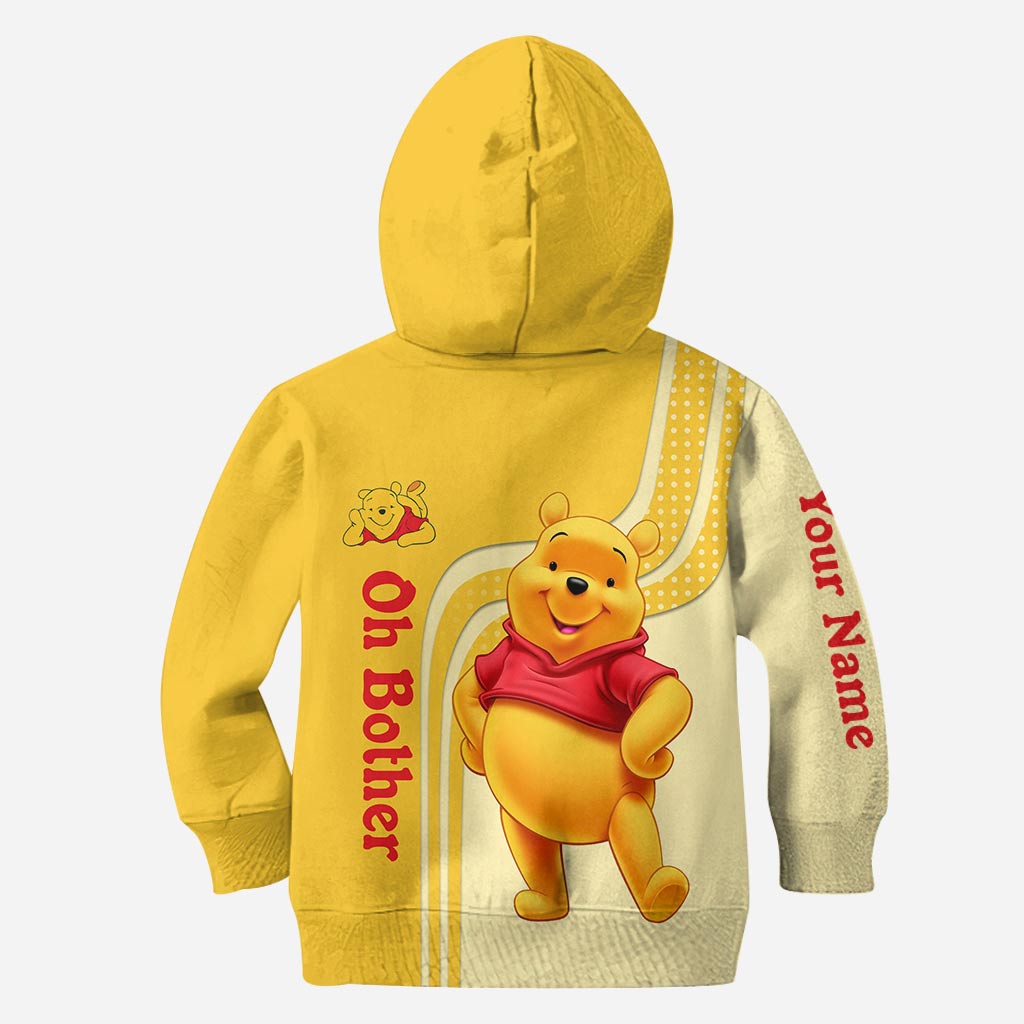 Personalized Winnie the Pooh Hoodie & Leggings Set for Kids Hoodie & Leggings GradoCreations