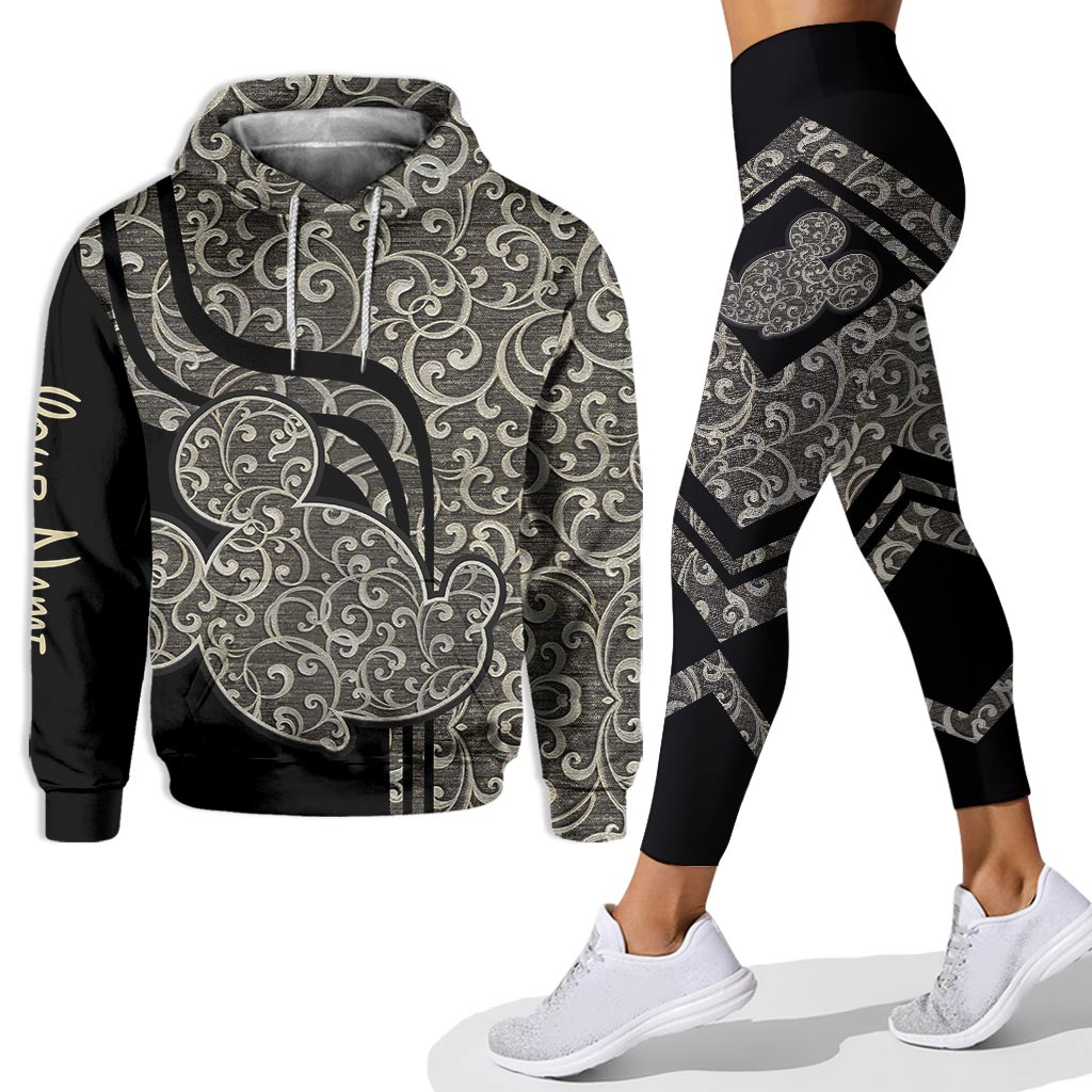 Personalized Mouse Hoodie and Leggings Set for Kids | Birthday & Holiday Gift Hoodie & Leggings GradoCreations