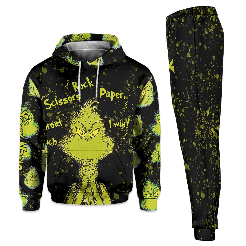 Personalized Rock Paper Scissors Hoodie & Sweatpants Gift for Kids Hoodie & Sweatpants GradoCreations