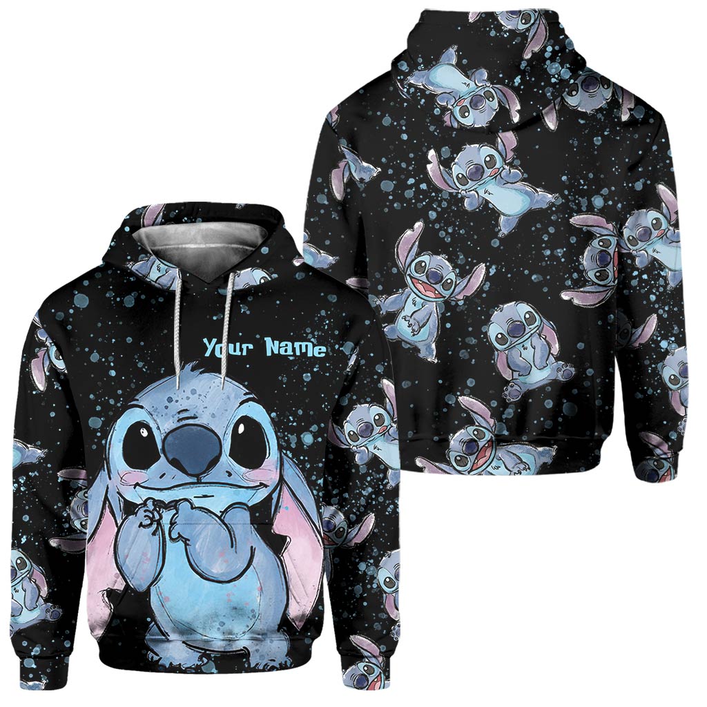 Personalized Ohana Hoodie and Sweatpants Set Custom Name Gift Hoodie & Sweatpants GradoCreations