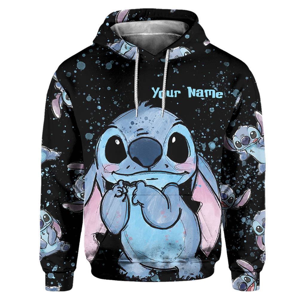 Personalized Ohana Hoodie and Sweatpants Set Custom Name Gift Hoodie & Sweatpants GradoCreations