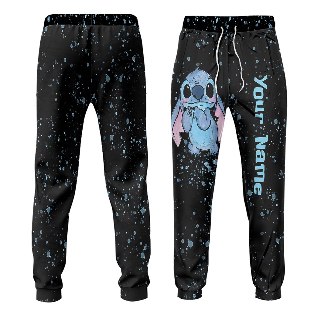 Personalized Ohana Hoodie and Sweatpants Set Custom Name Gift Hoodie & Sweatpants GradoCreations