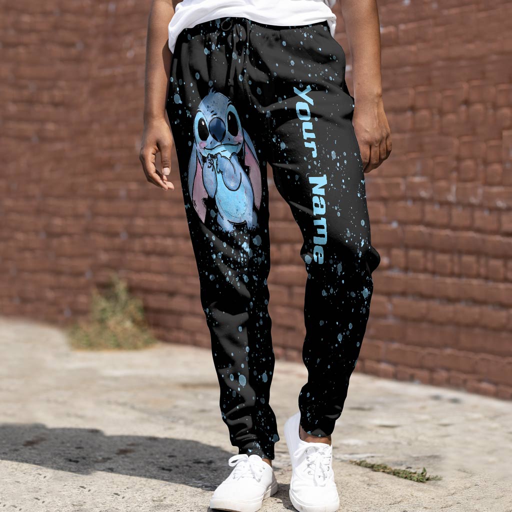 Personalized Ohana Hoodie and Sweatpants Set Custom Name Gift Hoodie & Sweatpants GradoCreations