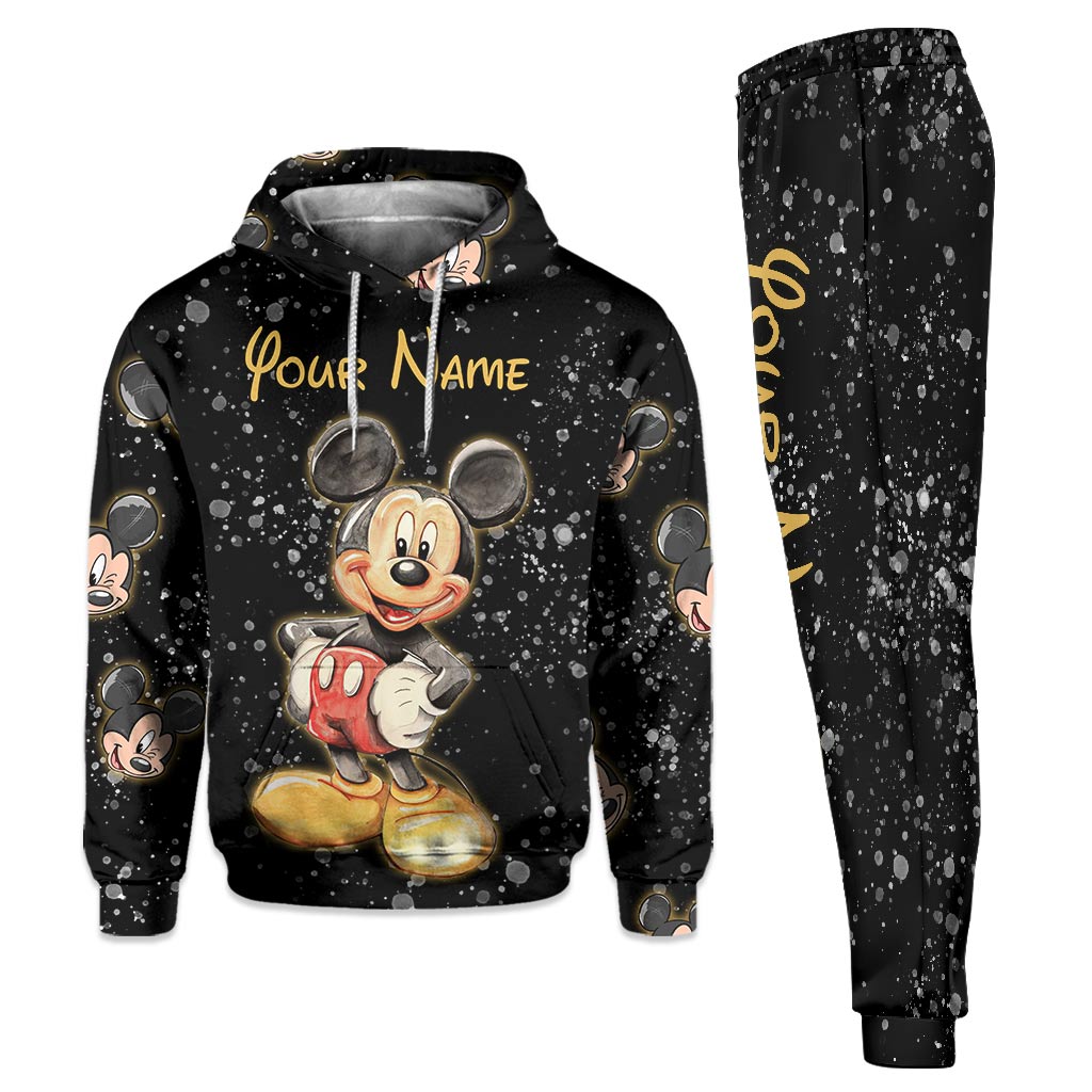 Personalized Mouse Ears Hoodie & Sweatpants Custom Name Gift Hoodie & Sweatpants GradoCreations