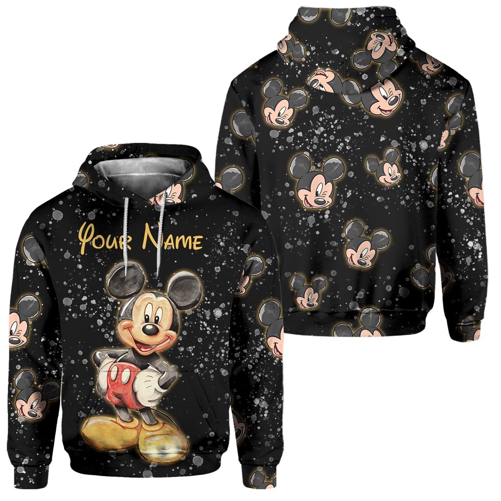 Personalized Mouse Ears Hoodie & Sweatpants Custom Name Gift Hoodie & Sweatpants GradoCreations