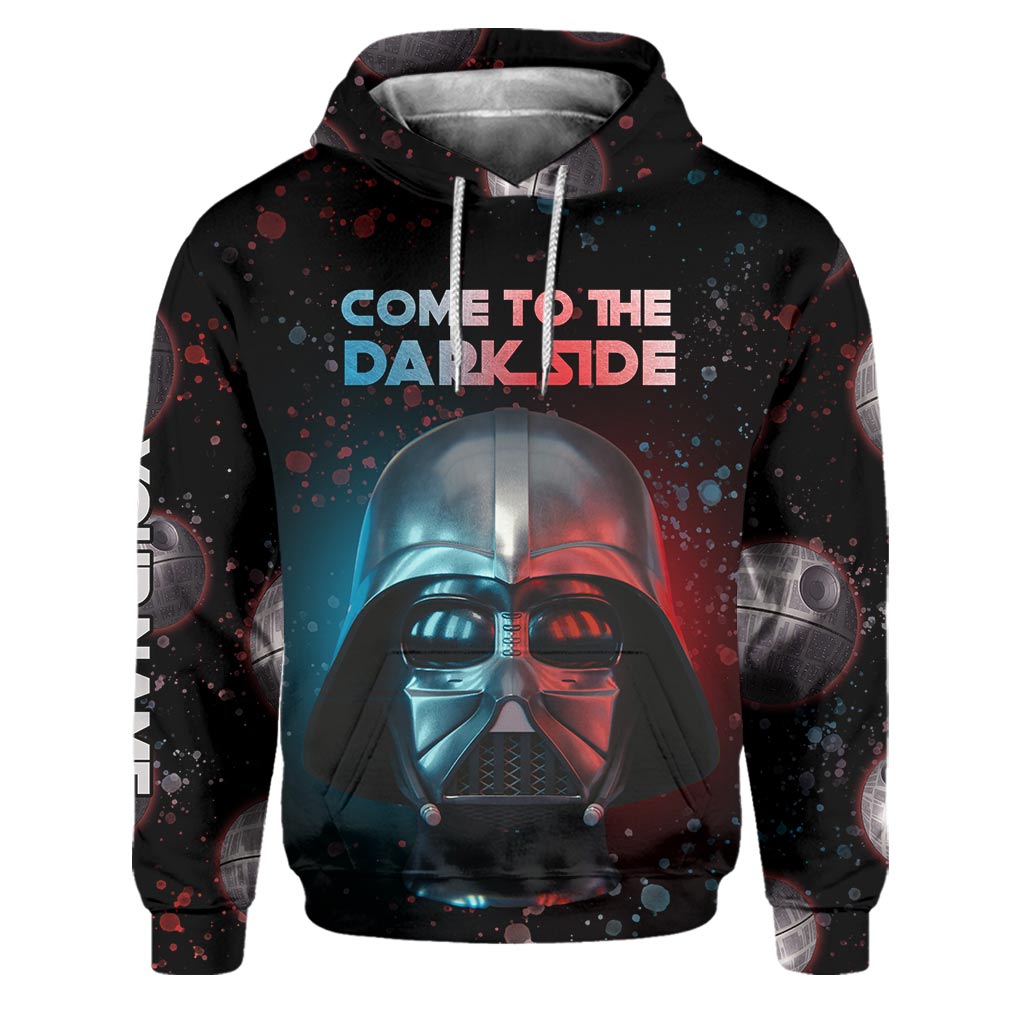 Personalized Darth Vader Hoodie & Sweatpants Custom Name Gift Hoodie & Sweatpants GradoCreations
