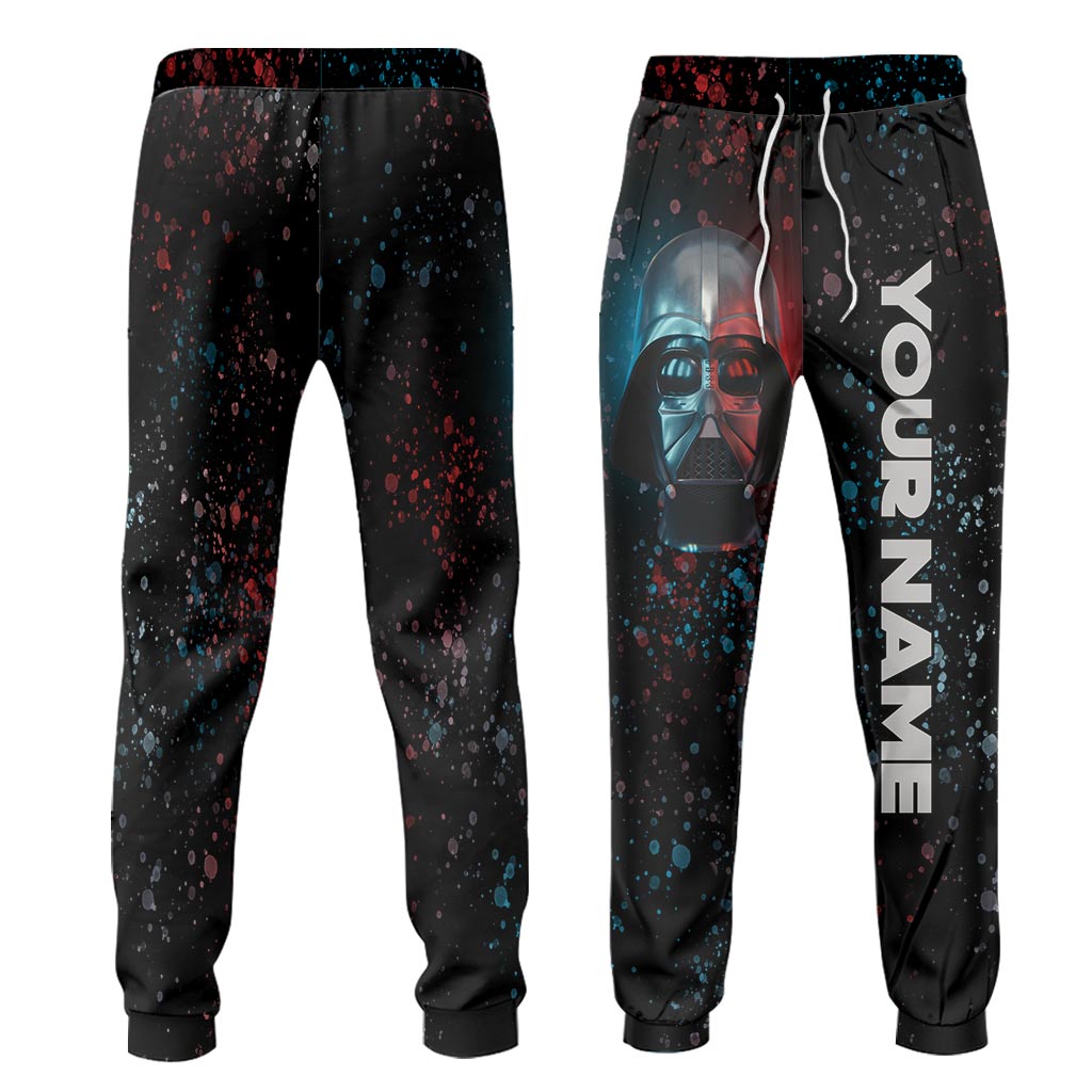 Personalized Darth Vader Hoodie & Sweatpants Custom Name Gift Hoodie & Sweatpants GradoCreations