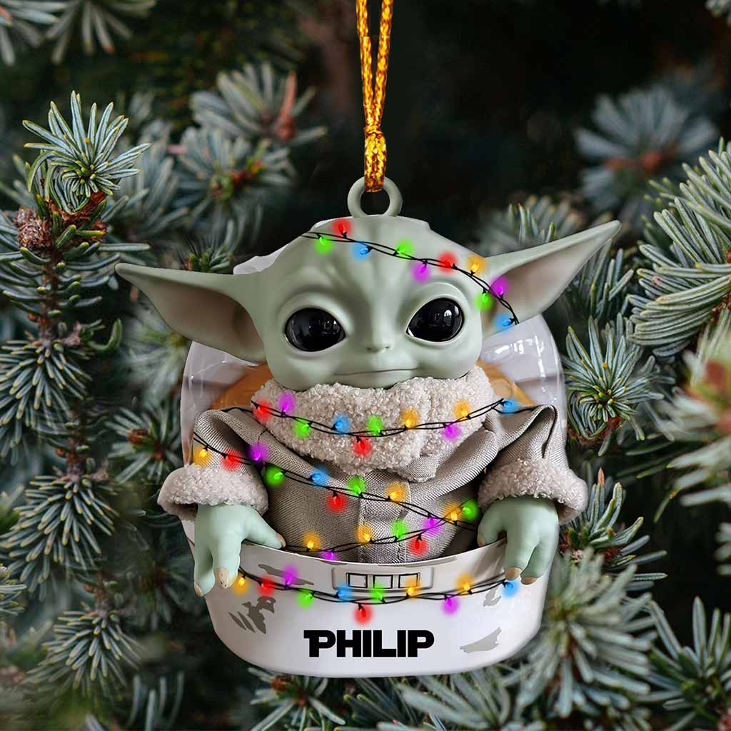 Personalized Christmas Ornament Custom Name Gift Idea Ornament GradoCreations
