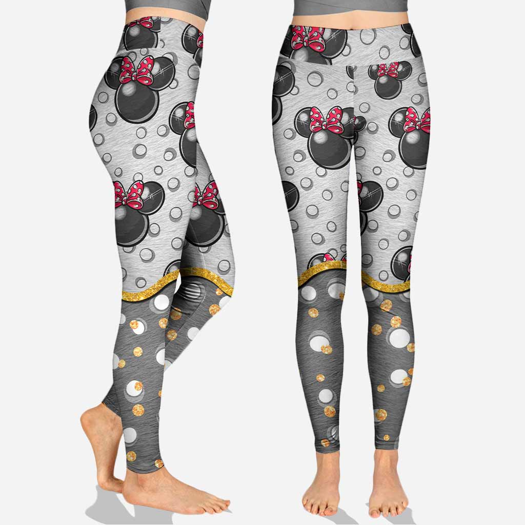 Personalized Cute Mouse Ears Hoodie & Leggings Set for Birthday Hoodie & Leggings GradoCreations