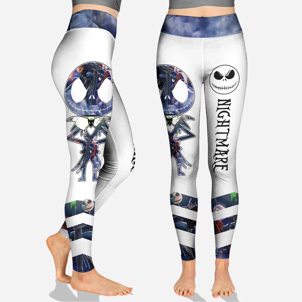 Personalized Nightmare Hoodie and Leggings Set for Halloween Gift Hoodie & Leggings GradoCreations