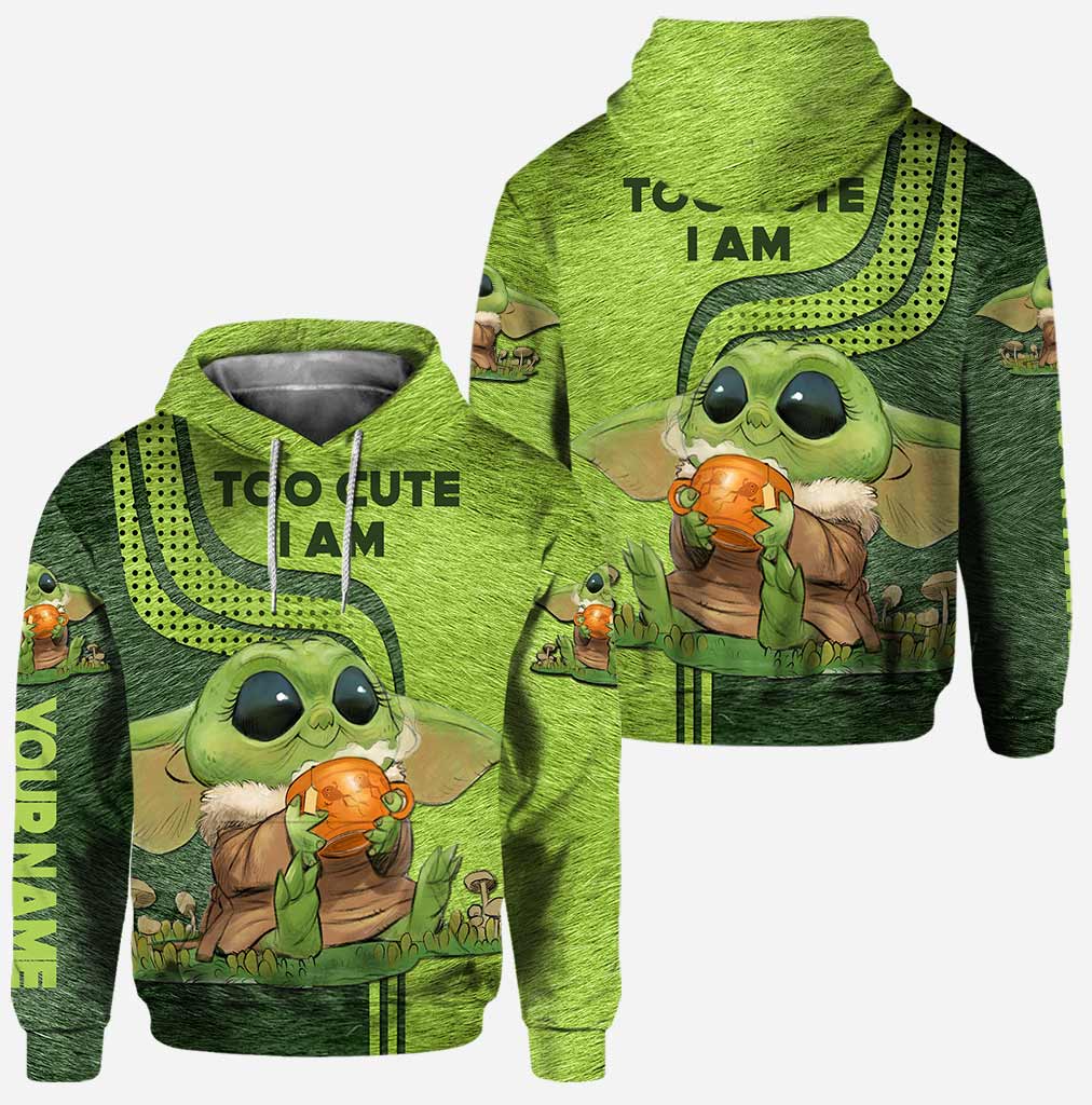 Personalized Hoodie and Leggings Set Custom Name Cute Gift Hoodie & Leggings GradoCreations