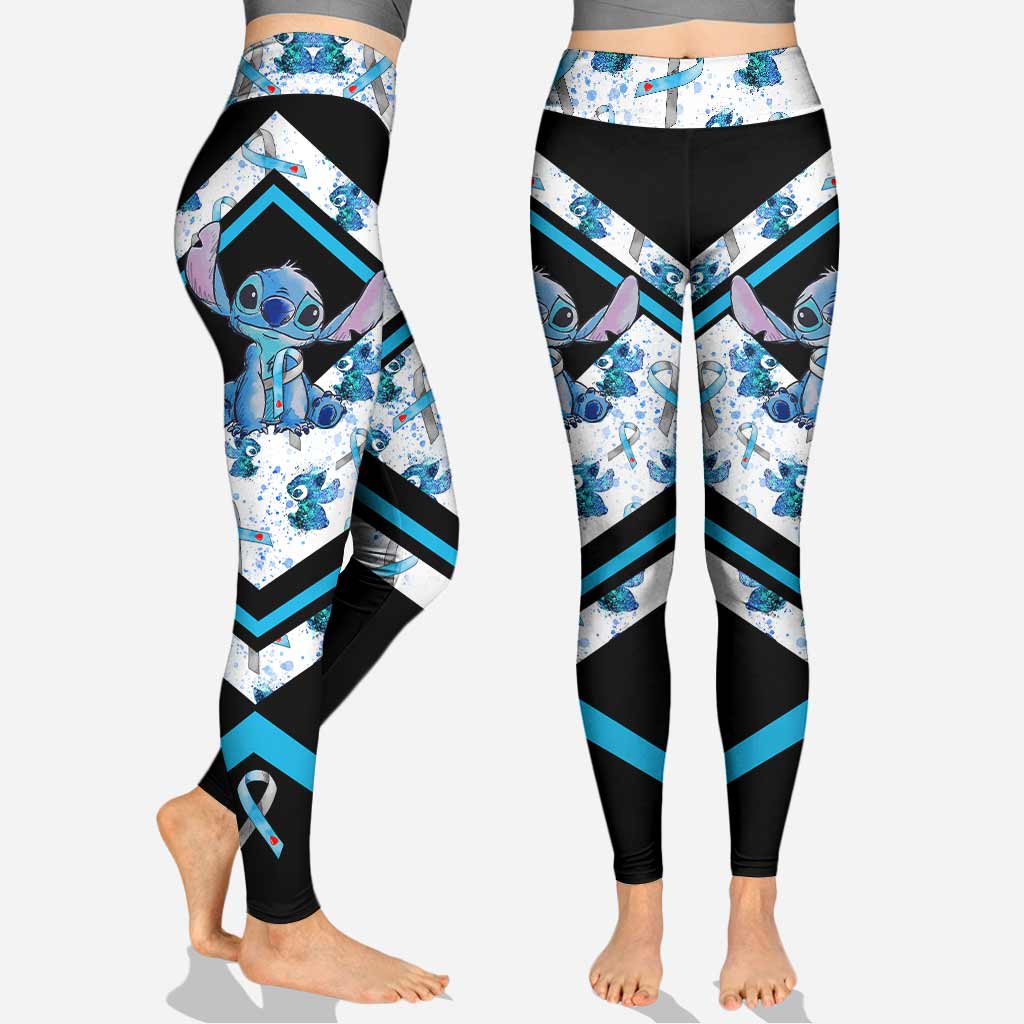 Personalized Diabetes Awareness Hoodie and Leggings Set for Women Hoodie & Leggings GradoCreations