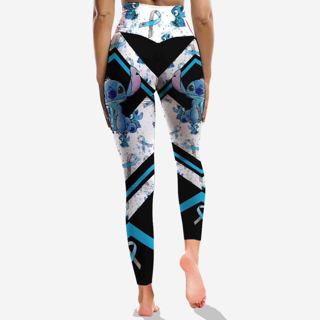 Personalized Diabetes Awareness Hoodie and Leggings Set for Women Hoodie & Leggings GradoCreations