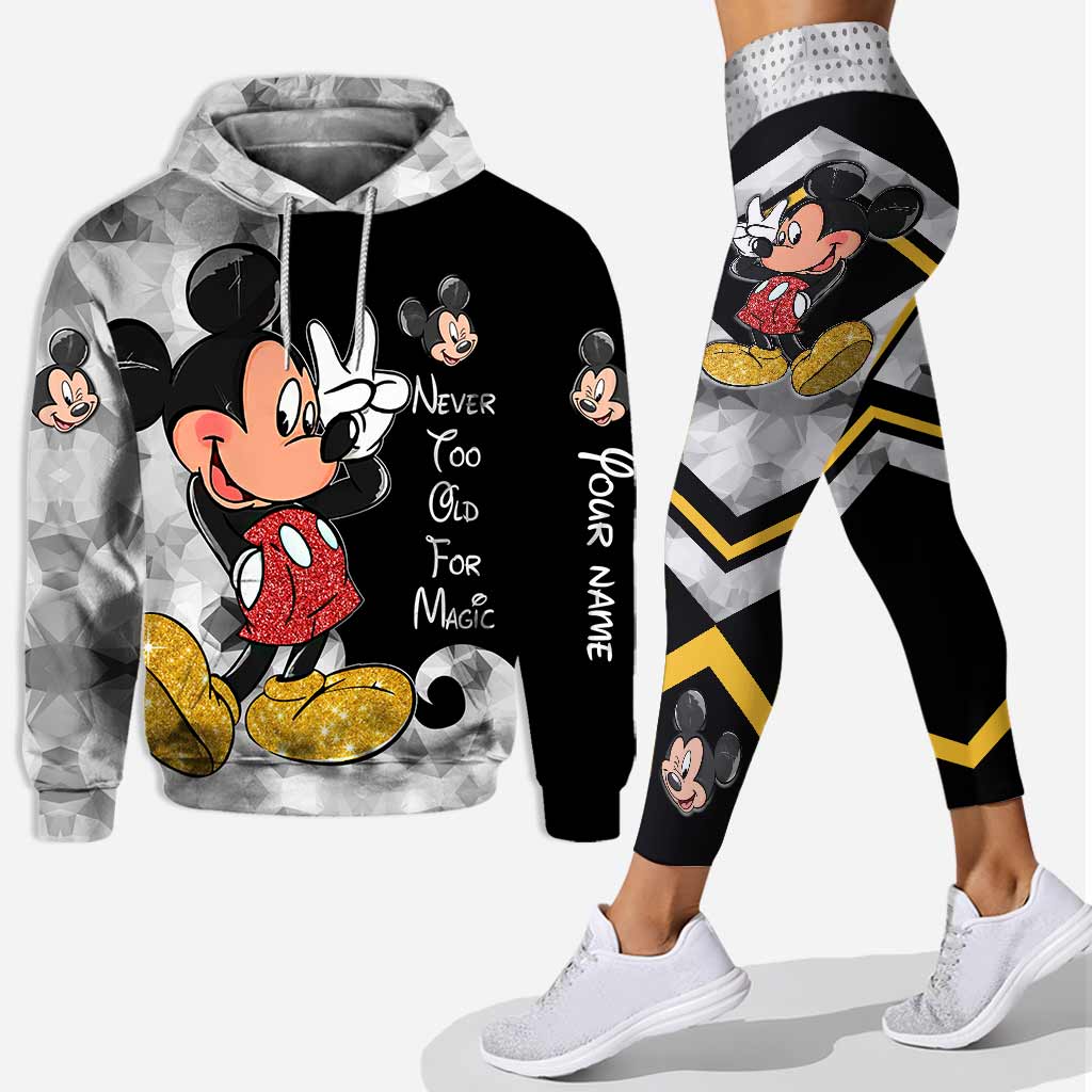 Personalized Mouse Hoodie and Leggings Custom Name Gift Hoodie & Leggings GradoCreations