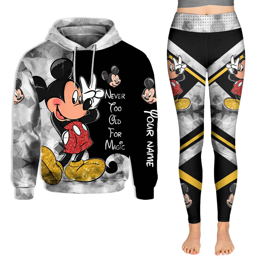 Personalized Mouse Hoodie and Leggings Custom Name Gift Hoodie & Leggings GradoCreations