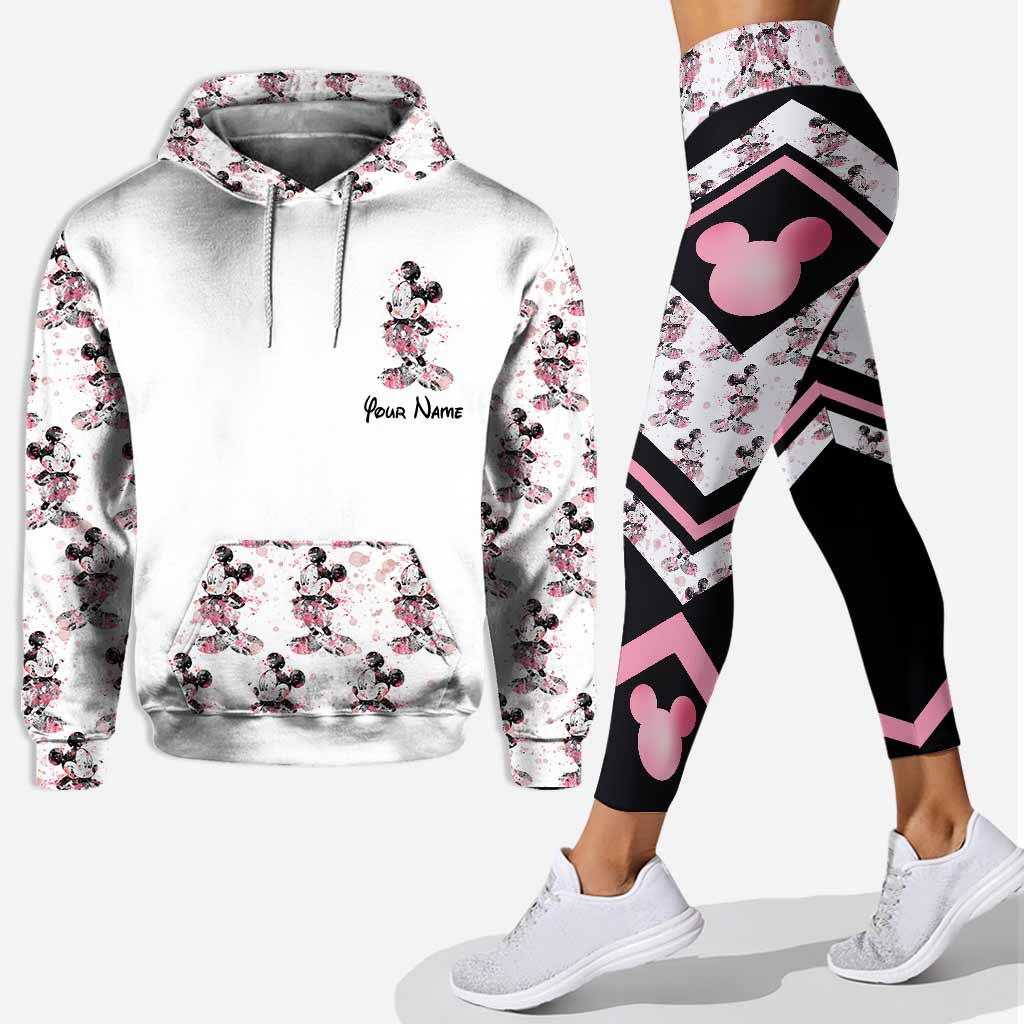 Personalized Mouse Hoodie & Leggings Set Unique Gift for Mom Hoodie & Leggings GradoCreations