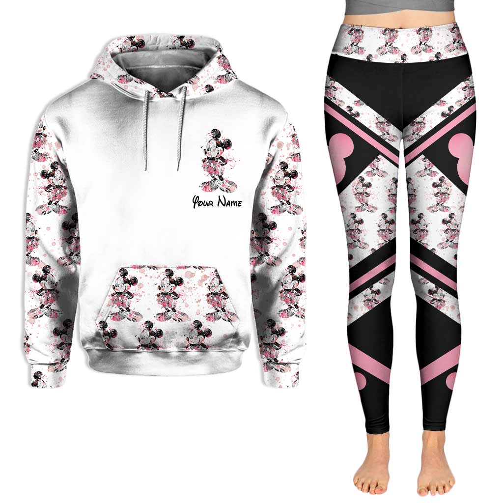 Personalized Mouse Hoodie & Leggings Set Unique Gift for Mom Hoodie & Leggings GradoCreations