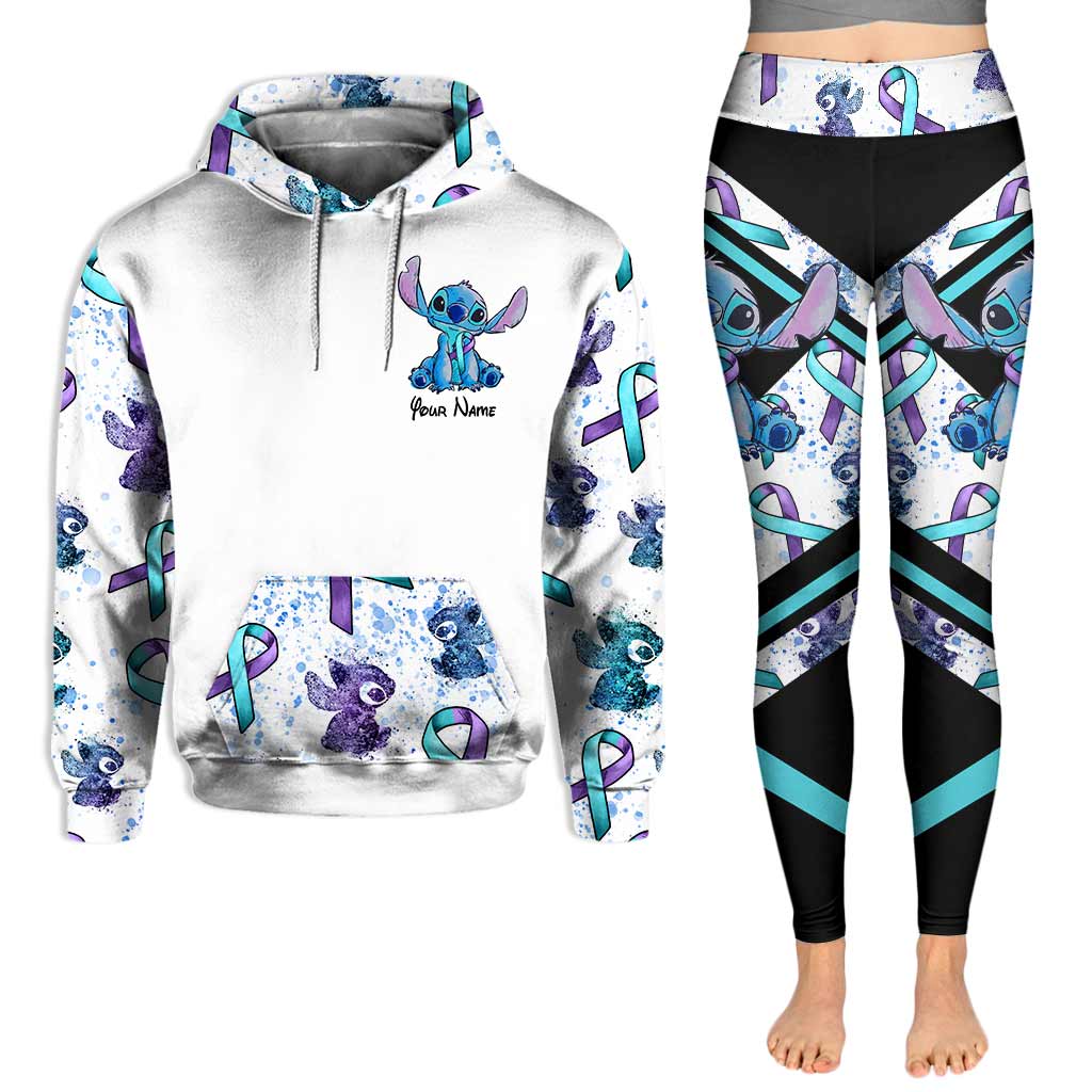 Personalized Hoodie and Leggings Set with Name and Design for Comfort Hoodie & Leggings GradoCreations
