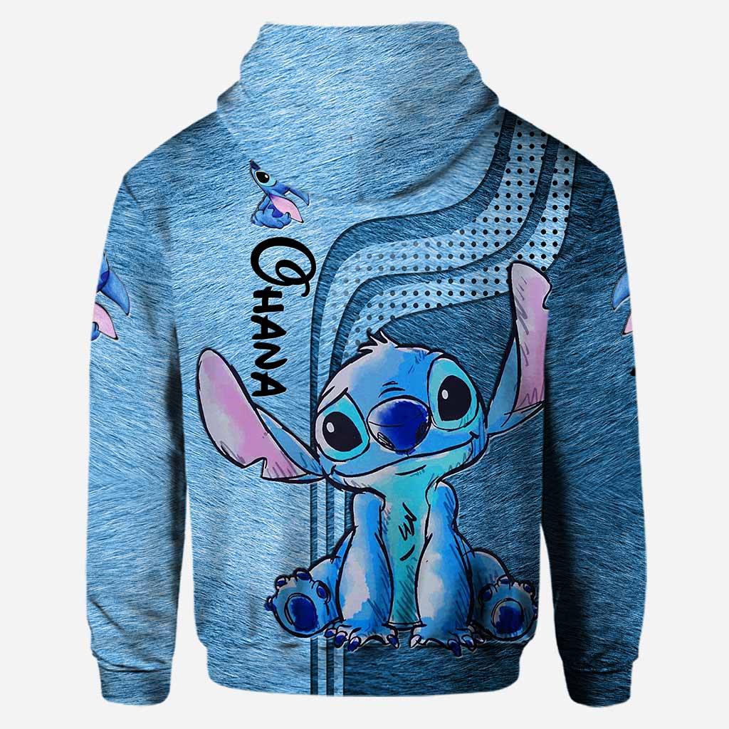 Personalized Ohana Hoodie and Leggings Set Custom Name Gift Hoodie & Leggings GradoCreations
