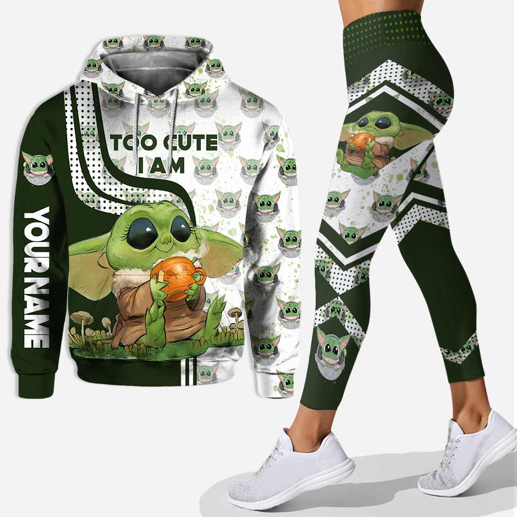 Personalized Hoodie and Leggings Set Custom Name Gift for Kids Hoodie & Leggings GradoCreations