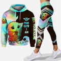 Personalized Hoodie and Leggings Set Cute Custom Name Gift Hoodie & Leggings GradoCreations
