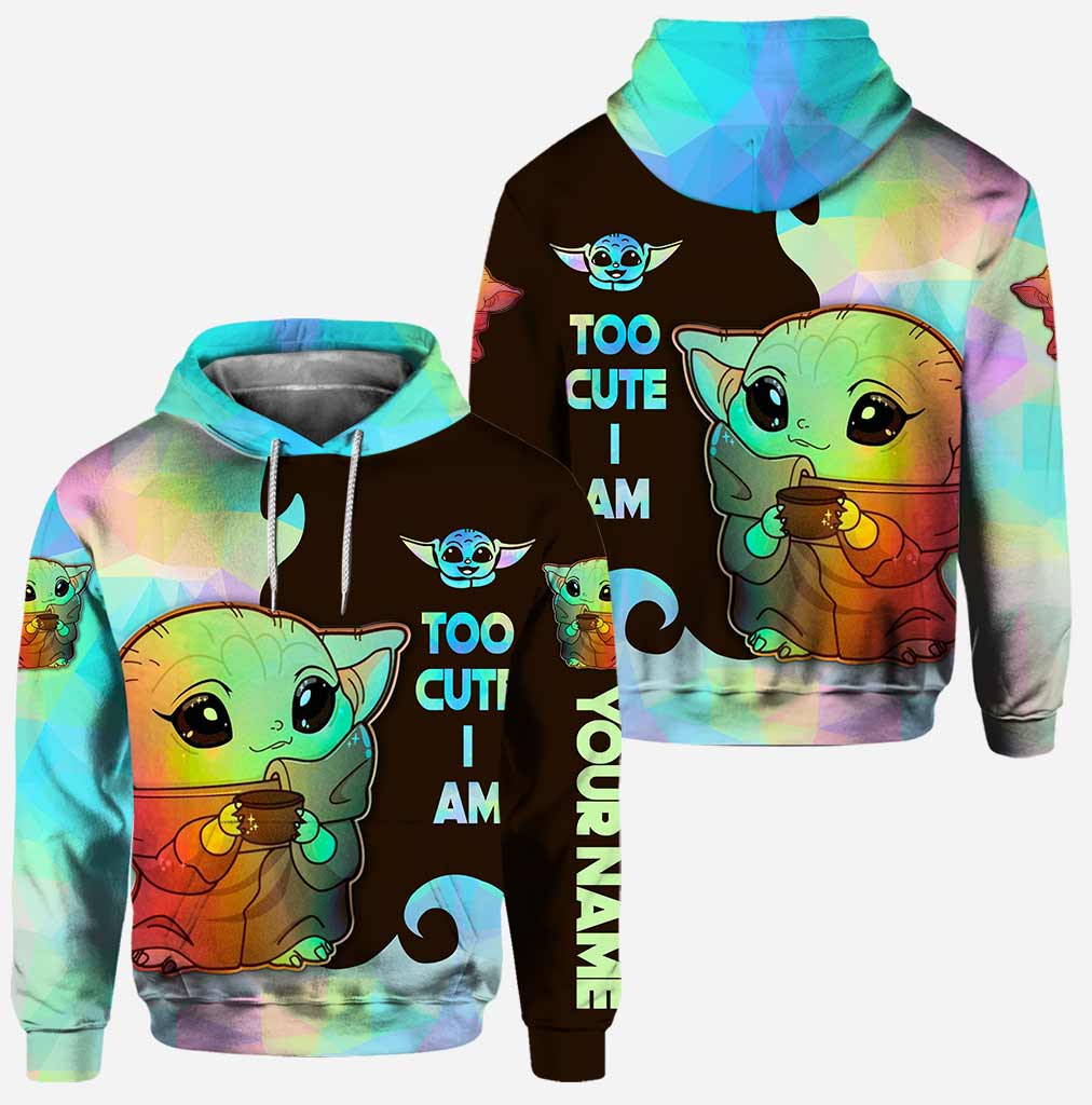 Personalized Hoodie and Leggings Set Cute Custom Name Gift Hoodie & Leggings GradoCreations