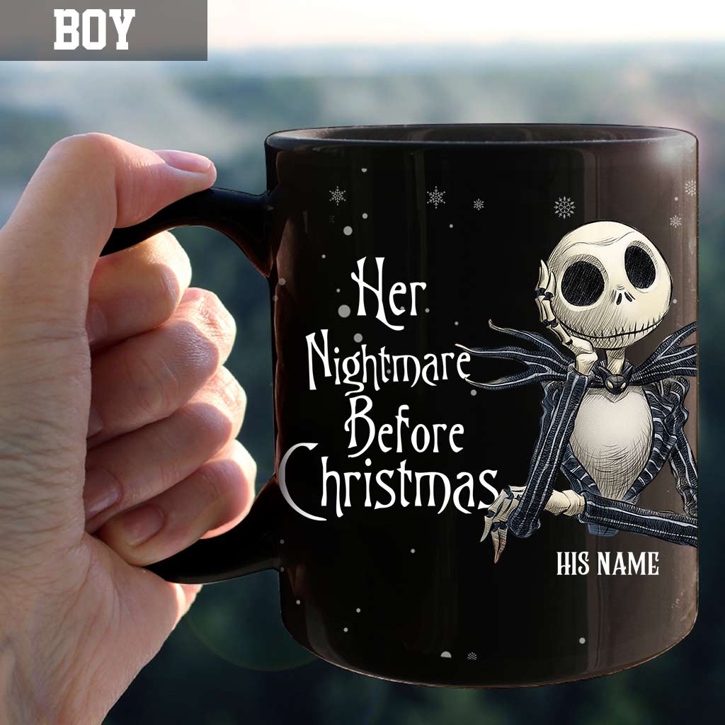Personalized Nightmare Mug Custom Name Gift for Him/Her Mug GradoCreations