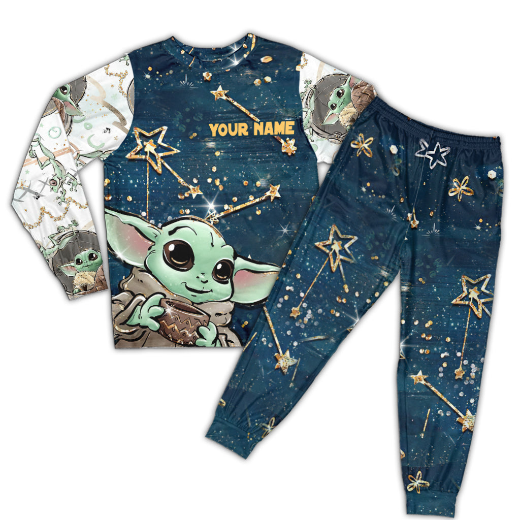 Personalized The Force Pajama Set for Kids | Custom Name Design Pajamas Set GradoCreations