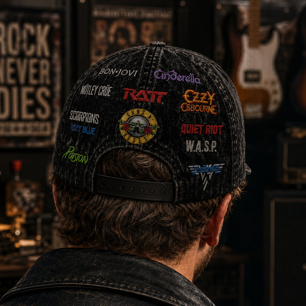 Personalized Classic Rock Cap – Legends Edition Gift for Music Lovers Classic Cap GradoCreations
