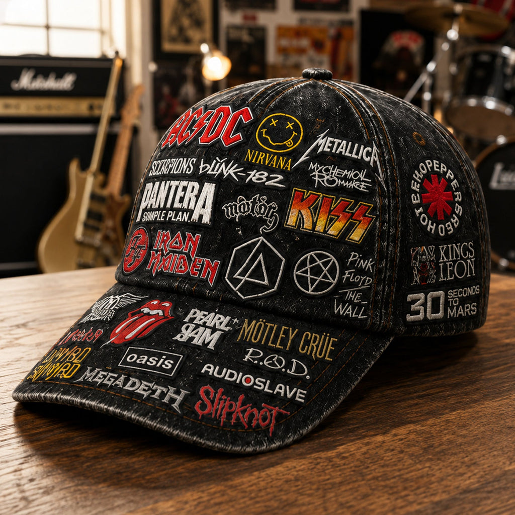 Personalized Classic Rock Cap for Music Lovers | Legends Edition Classic Cap GradoCreations
