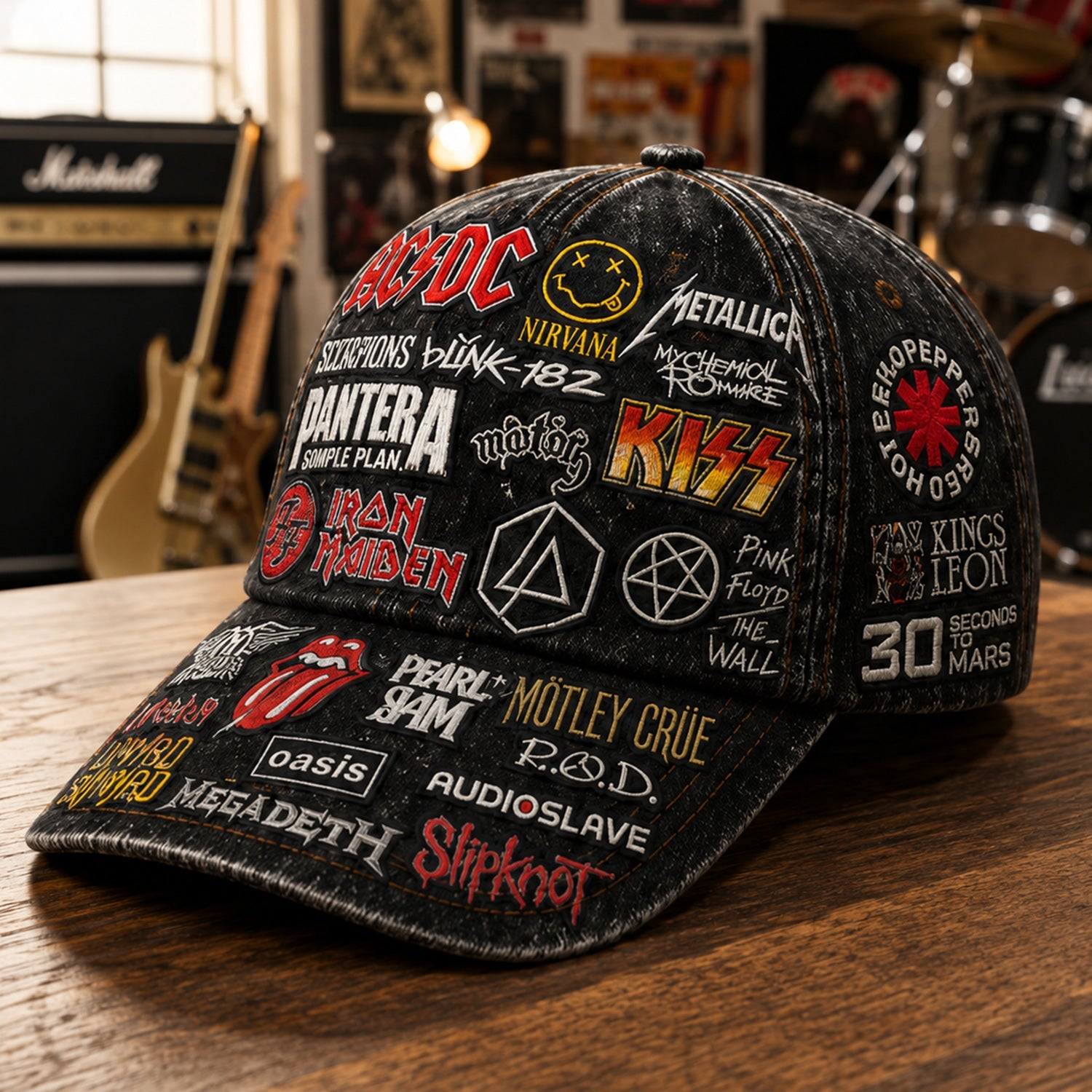 Personalized Classic Rock Cap for Music Lovers | Legends Edition Classic Cap GradoCreations