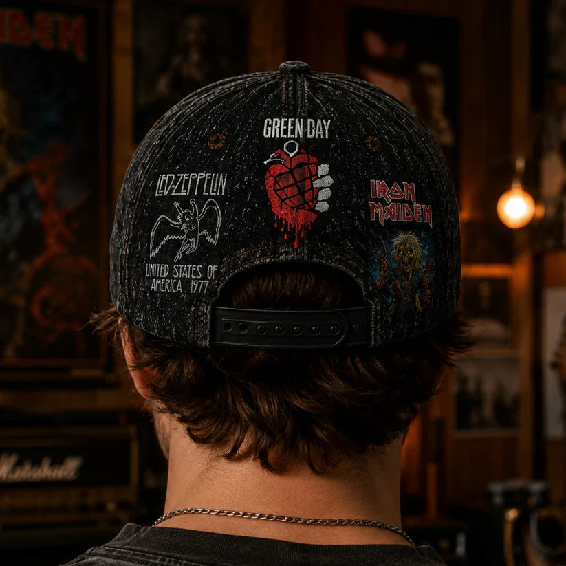 Personalized Classic Rock Cap Legends Edition for Music Lovers Classic Cap GradoCreations