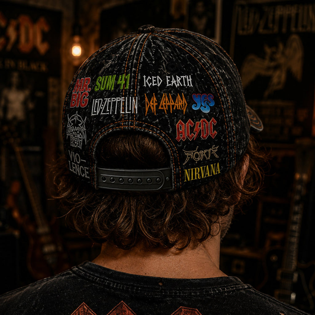 Personalized Legends Edition Classic Cap for Rock Music Fans GradoCreations