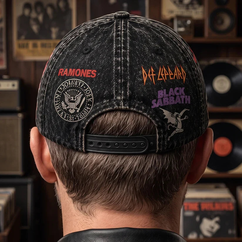 Custom Classic Rock Cap with Legends Edition Design for Music Lovers Classic Cap GradoCreations