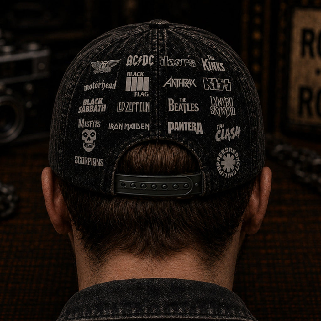 Personalized Classic Cap Legends Edition for Rock Music Lovers GradoCreations
